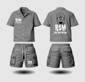 Ski Mask short sets
