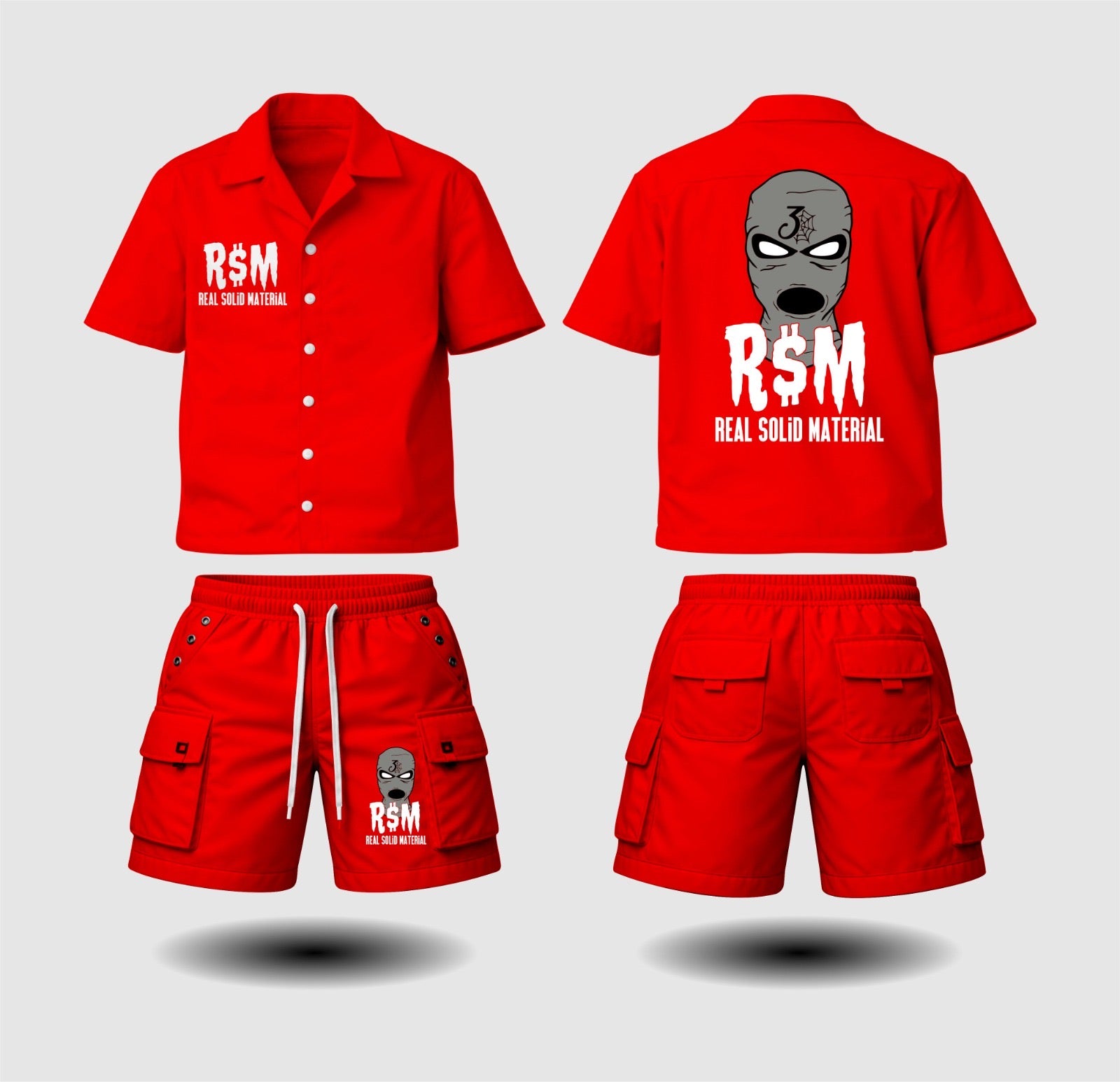 Ski Mask short sets