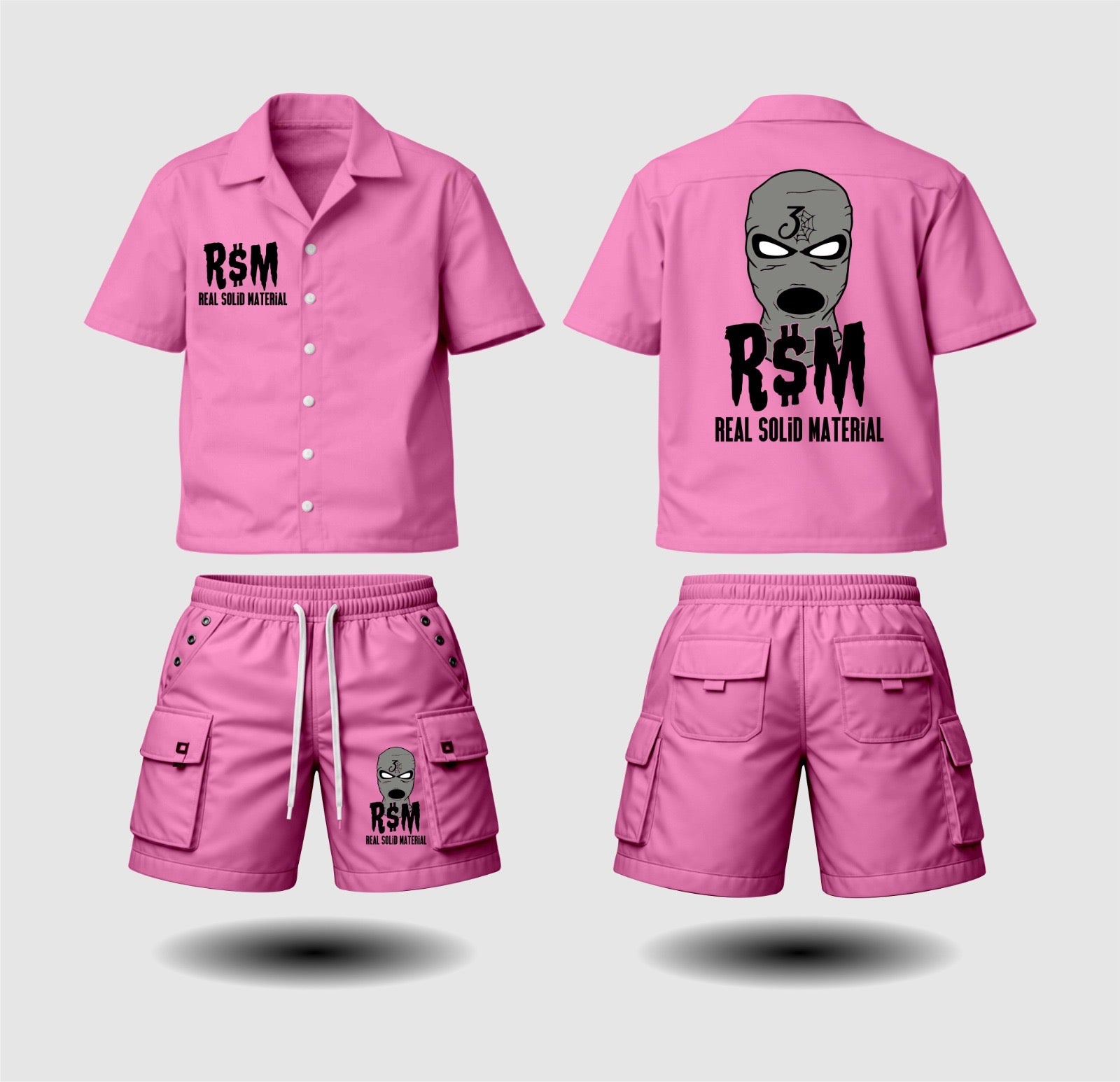 Ski Mask short sets