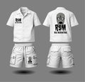Ski mask short sets